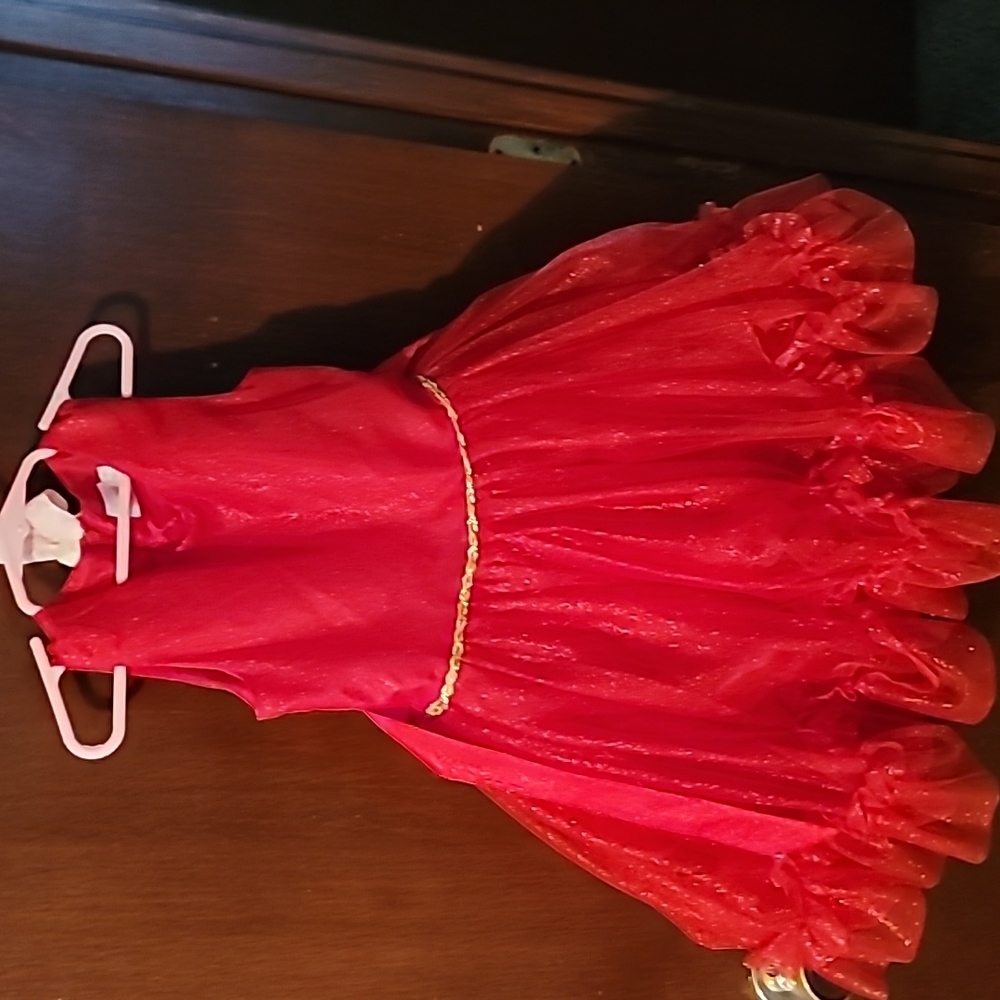GIRLS SIZE 5 HOLIDAY DRESS